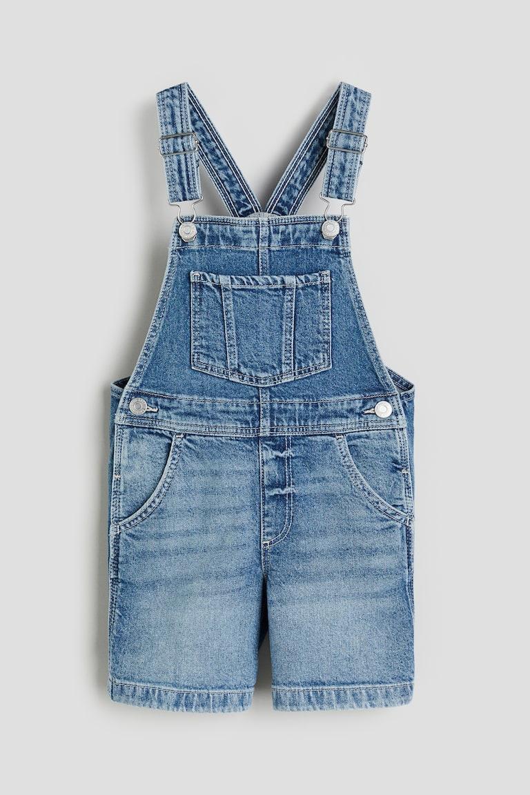 H&M Latzshorts aus Denim