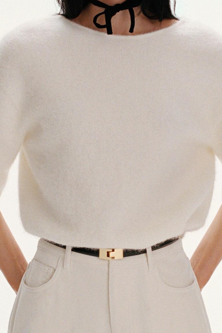 H&M Ledergürtel Mit Schnalle