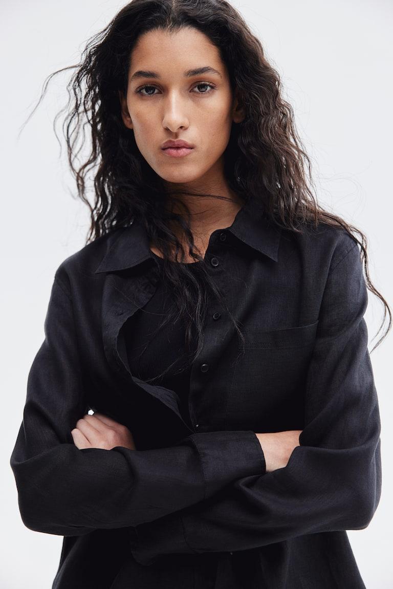 H&M Leinenbluse