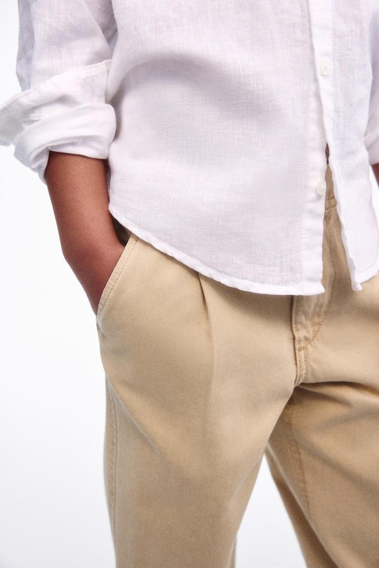 H&M Loose-fit Tapered Twill Chinos