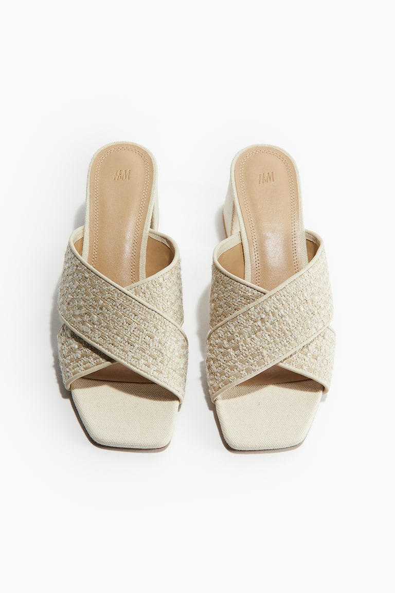 H&M Mules Mit Struktur