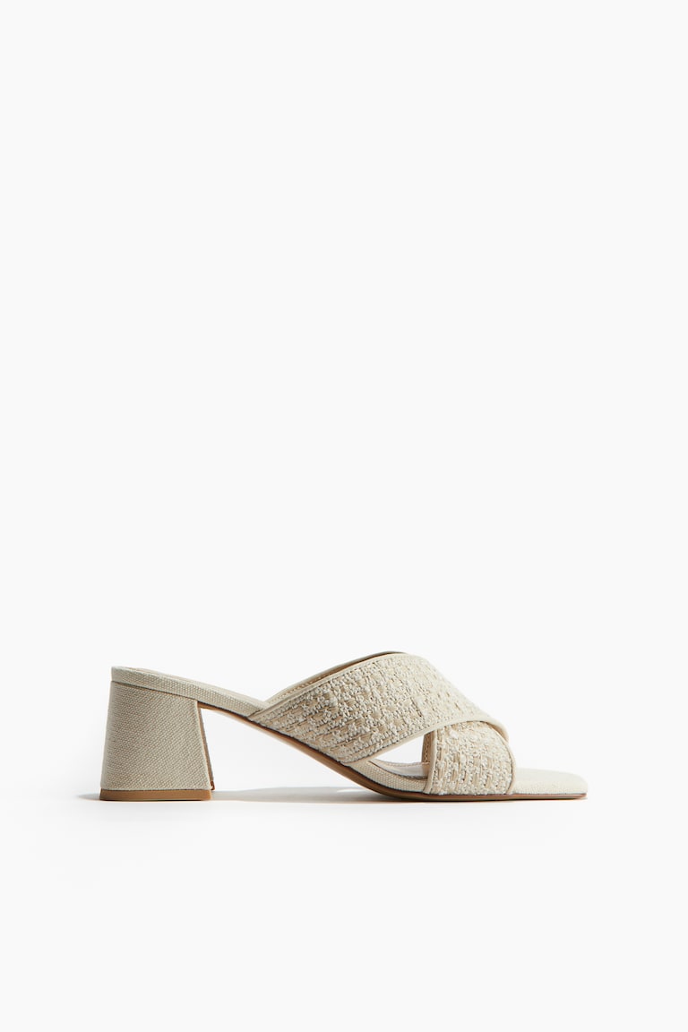 H&M Mules Mit Struktur