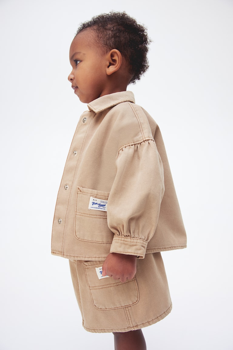 H&M Overshirt aus Baumwolle