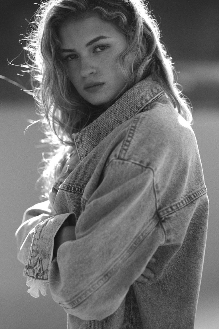 H&M Overshirt aus Twill