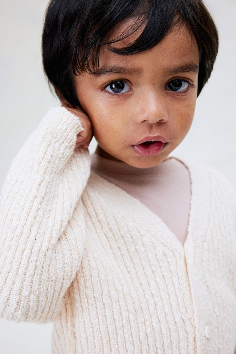 H&M Oversized Cardigan Aus Boucléstrick