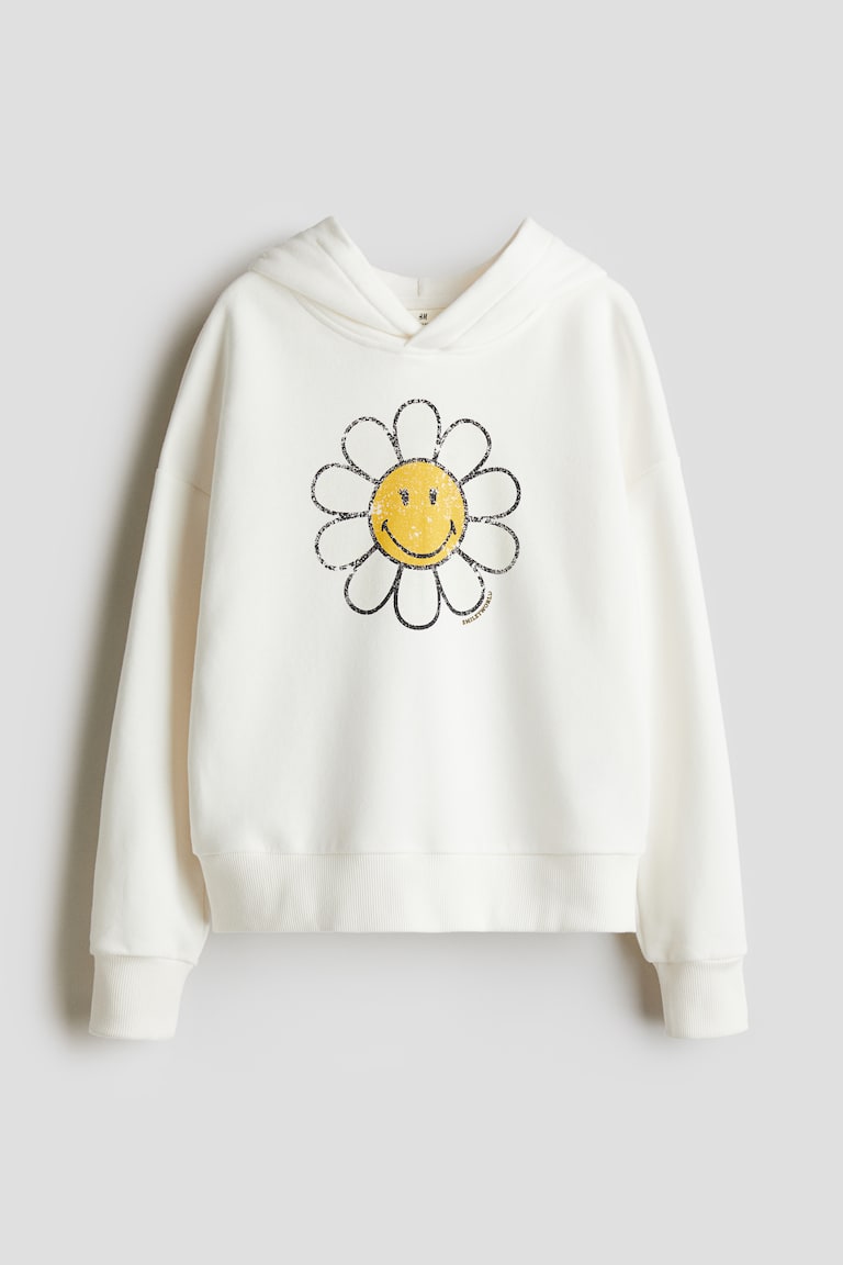 H&M Oversized Hoodie mit Print