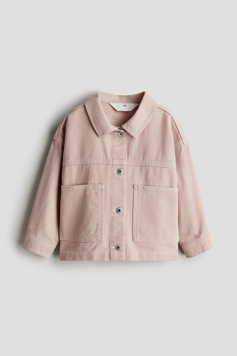 H&M Oversized Jacke aus Baumwolltwill