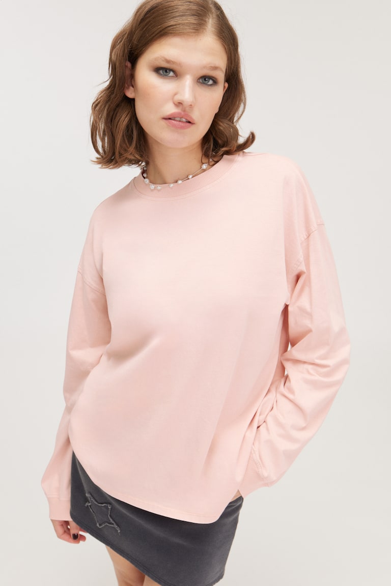H&M Oversized-Longsleeve