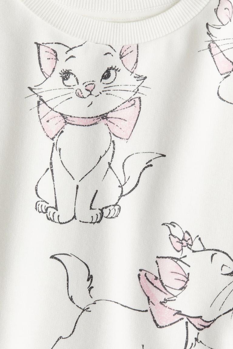 H&M Oversized Sweatshirt Mit Print