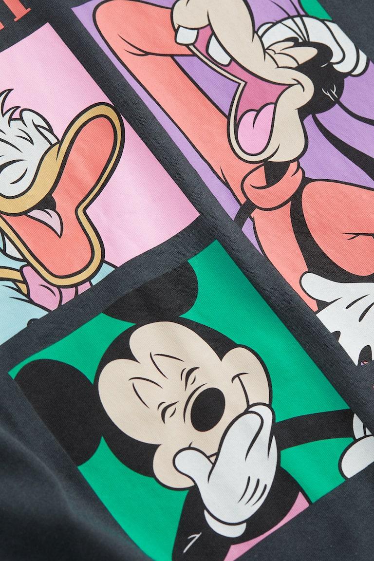 H&M Oversized T-Shirt Mit Print