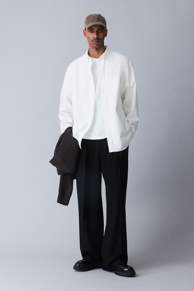 H&M Oxfordhemd in Regular Fit