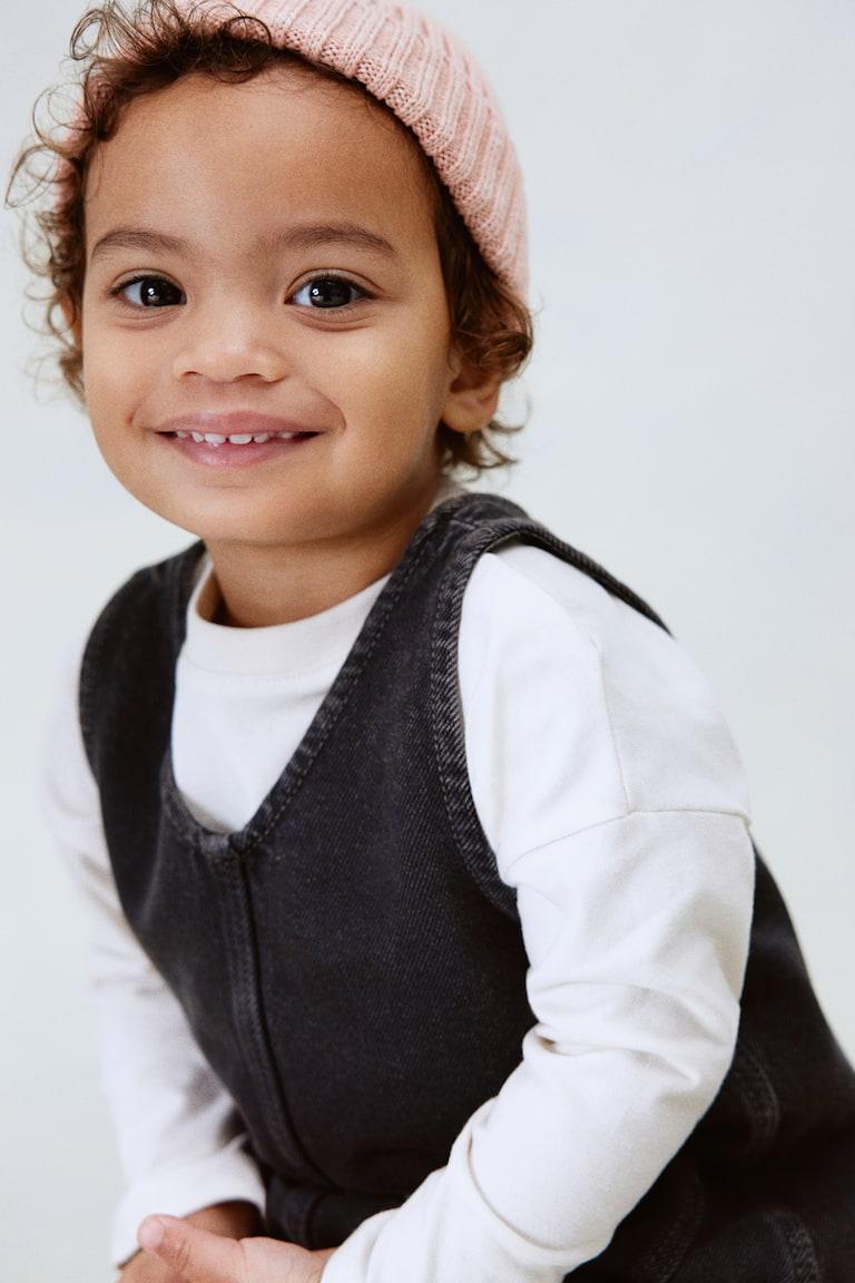 H&M Pinafore-Kleid aus Denim