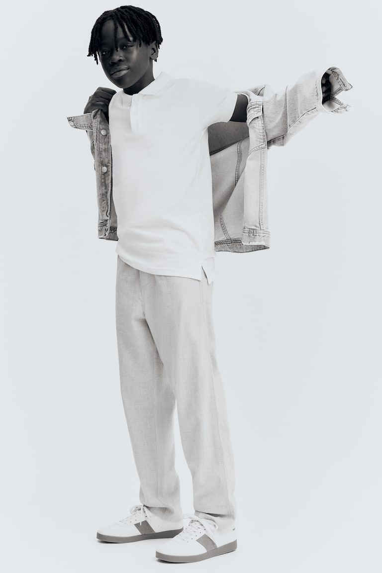 H&M Poloshirt Aus Baumwollpikee