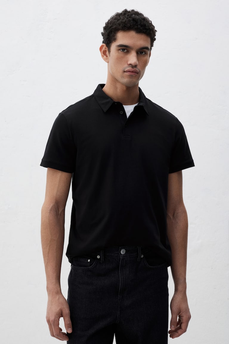 H&M Poloshirt in Slim Fit