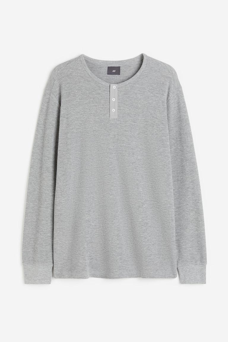 H&M Pyjama Mit Waffelstruktur Regular Fit