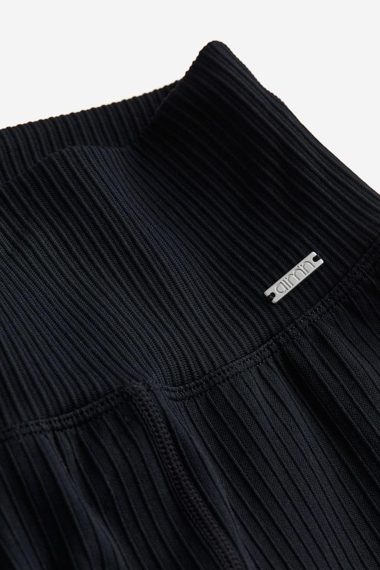 H&M Ribbed Seamless Flare Petite Tights