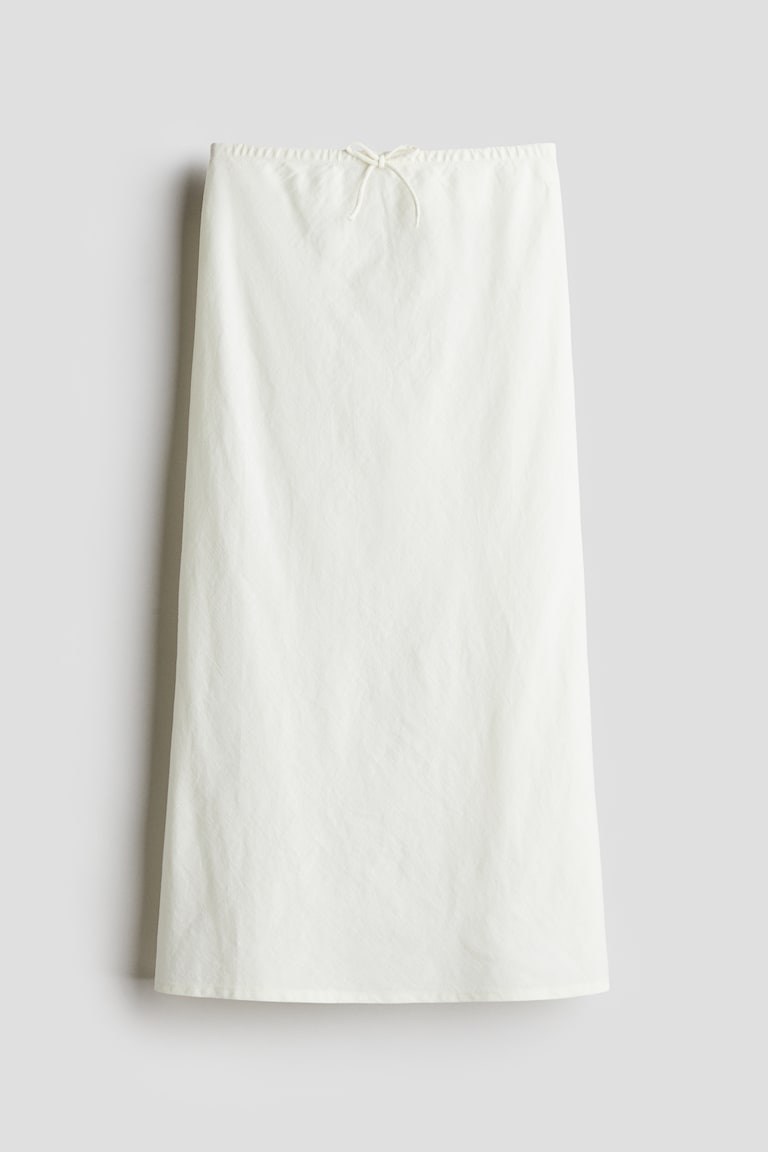 H&M Rock Aus Leinenmix