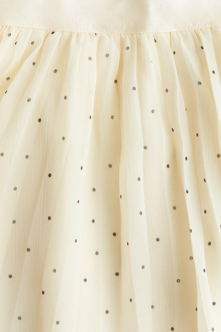 H&M Rock Aus Plissiertem Chiffon