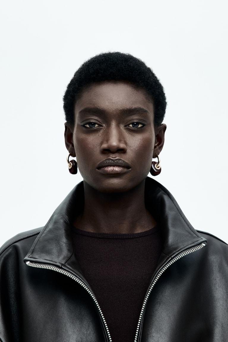 H&M Runde Ohrringe Mit Anhänger