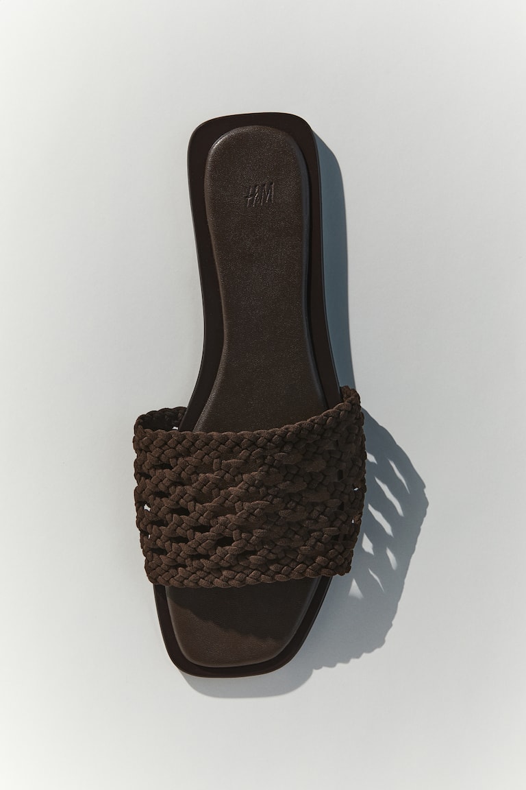 H&M Sandalen mit Flechtriemen