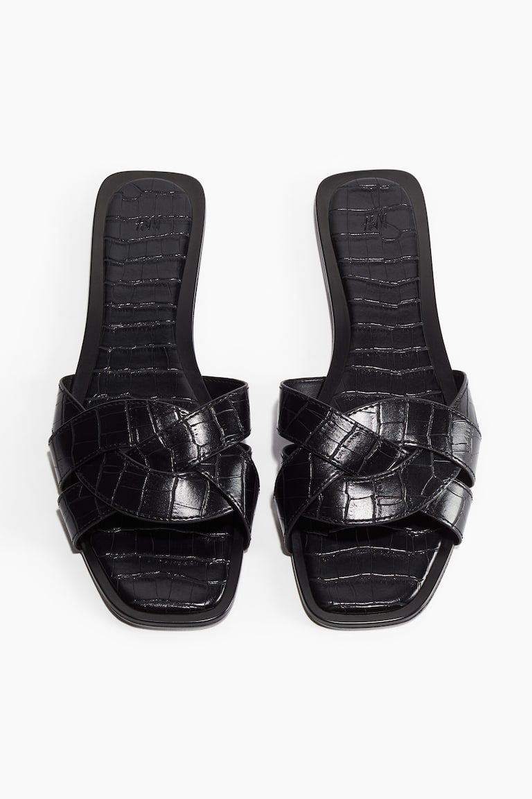 H&M Sandalen Mit Flechtriemen