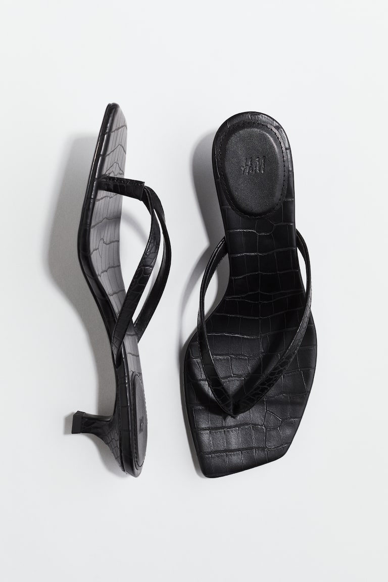 H&M Sandaletten mit Kitten-Heels