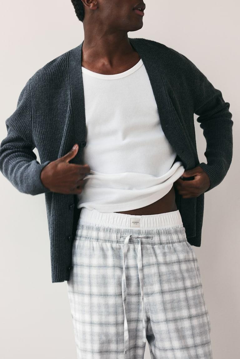 H&M Schlafhose Aus Flanell