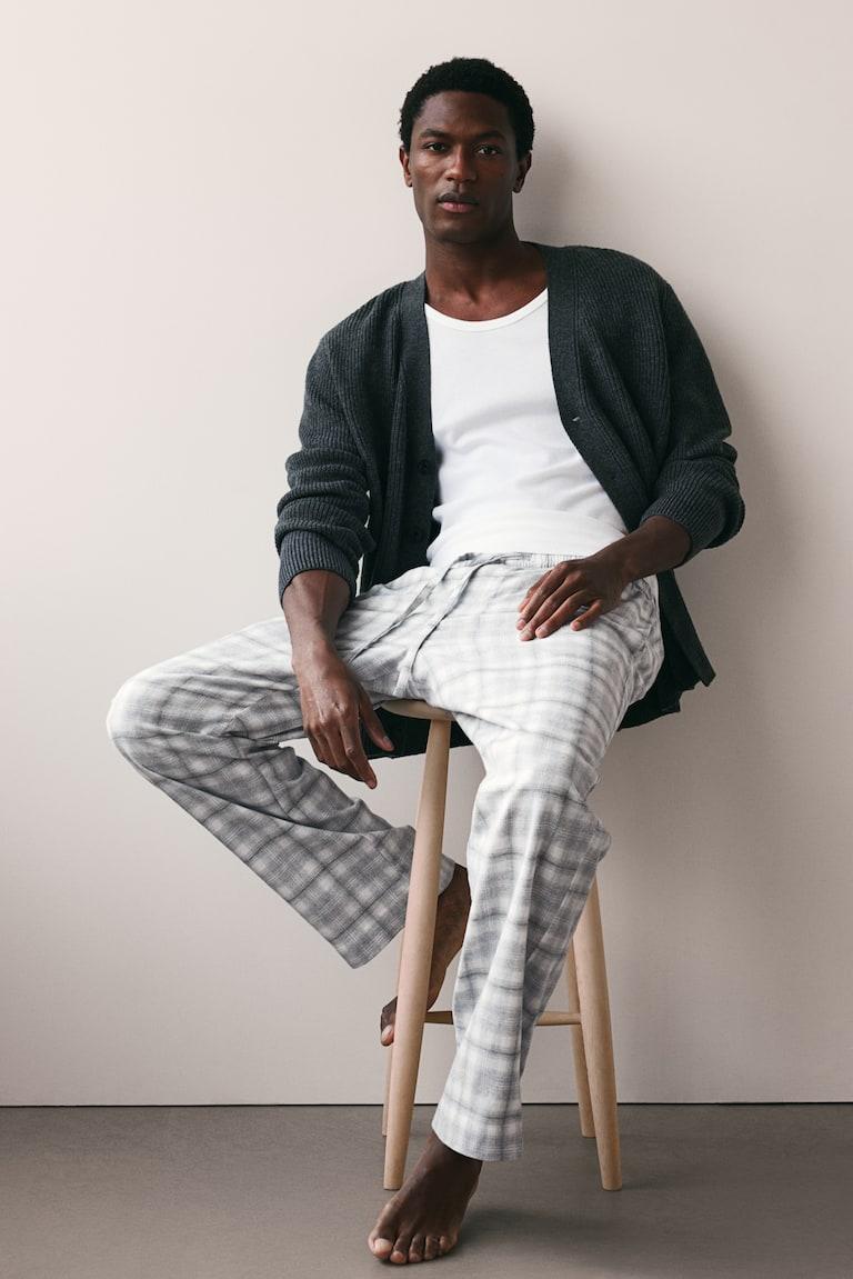 H&M Schlafhose Aus Flanell