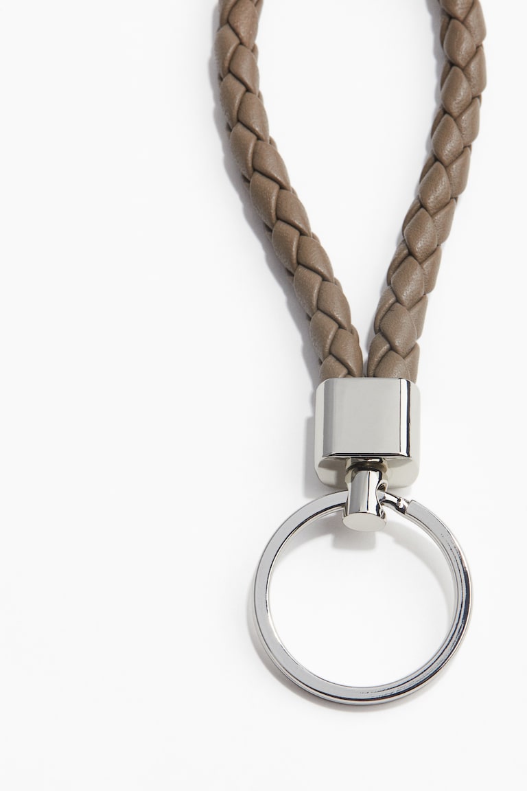 H&M Schlüsselring Mit Lederschlaufe