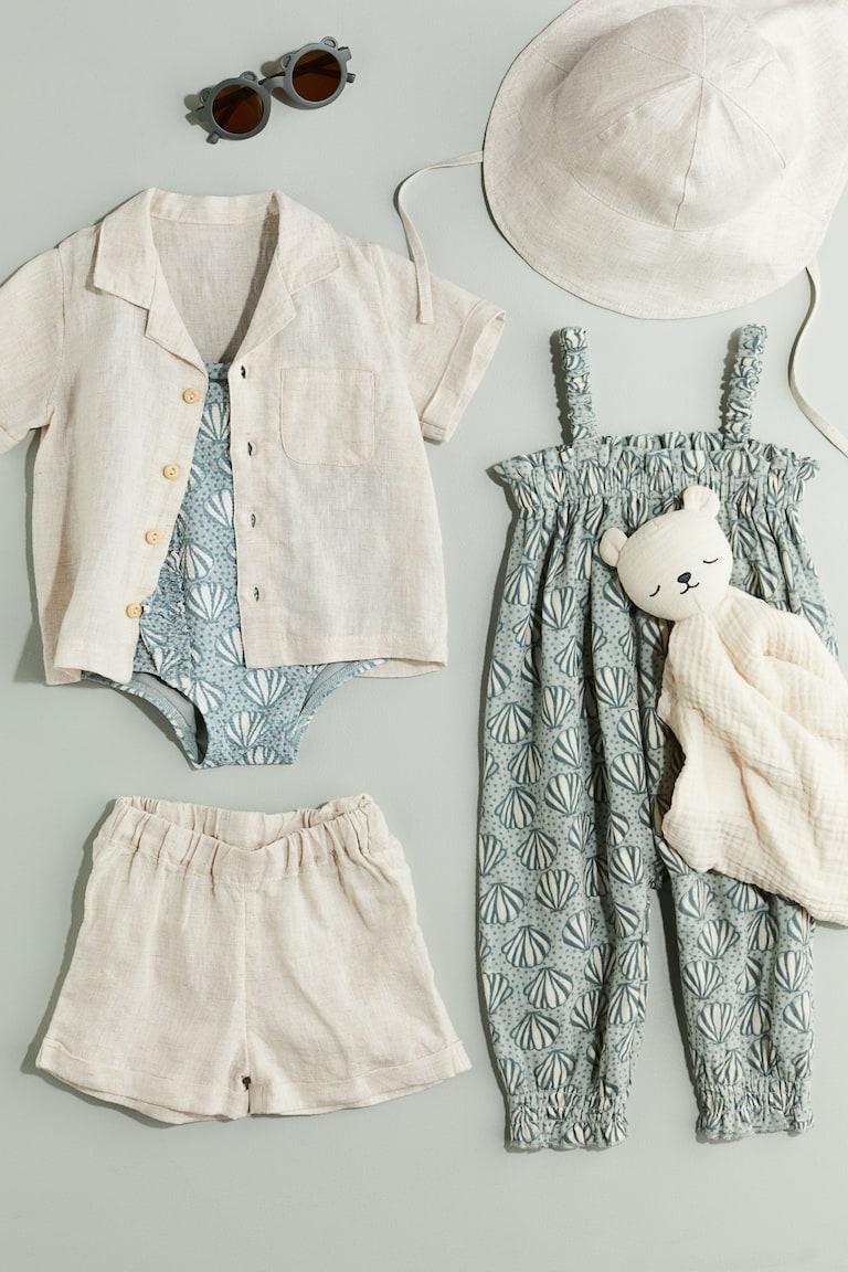 H&M Schmusedecke Aus Baumwollmusselin