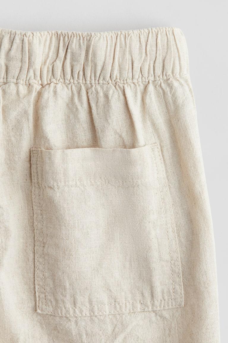 H&M Shorts Aus Leinenmix