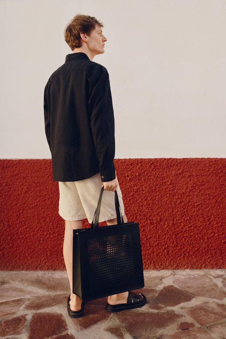 H&M Shorts Aus Leinenmix In Regular Fit