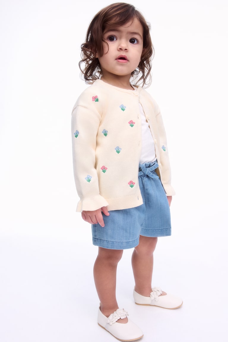 H&M Shorts mit Paperbag-Bund