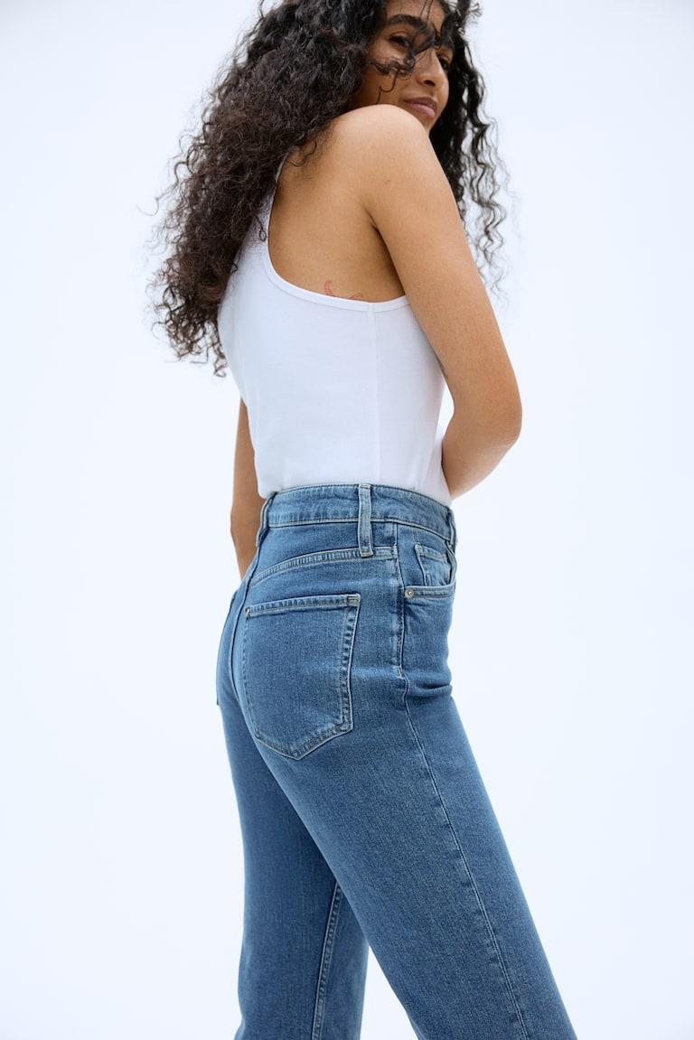 H&M Slim Straight High Ankle Jeans