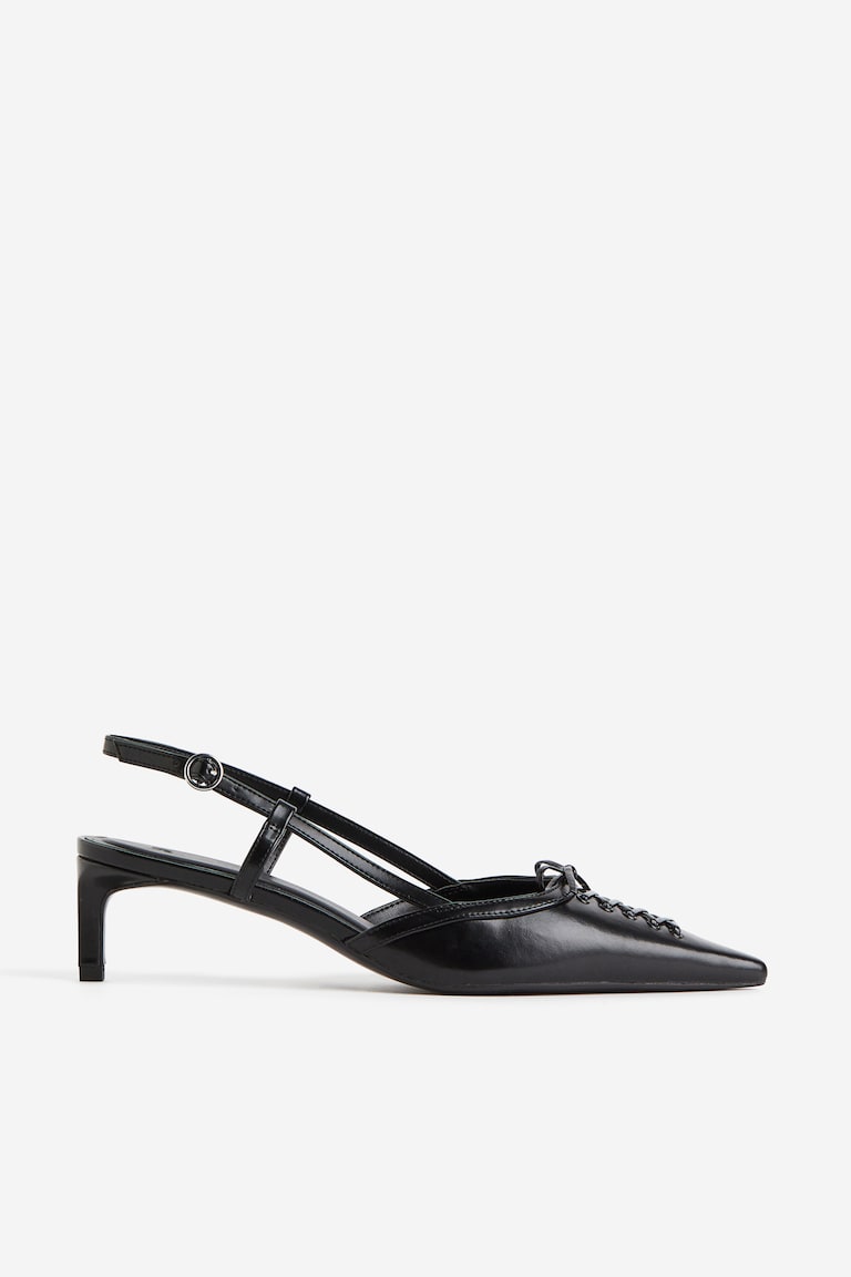 H&M Slingpumps Mit Schnürung