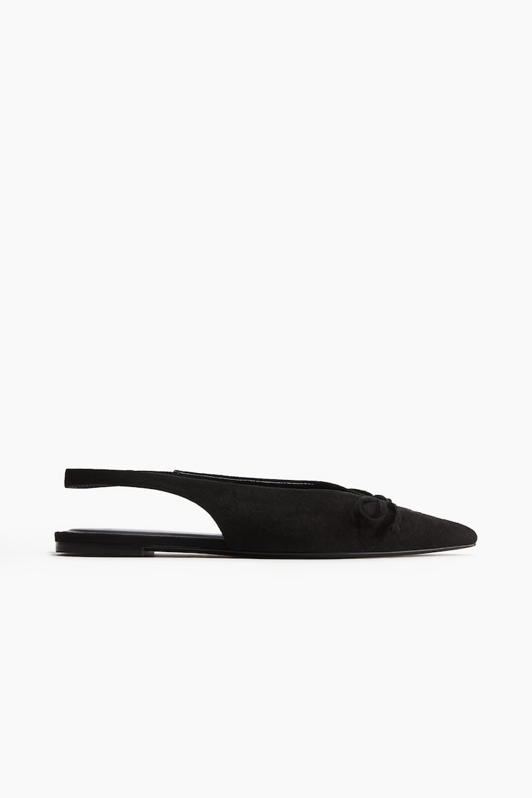 H&M Slingpumps Mit Zierschleife