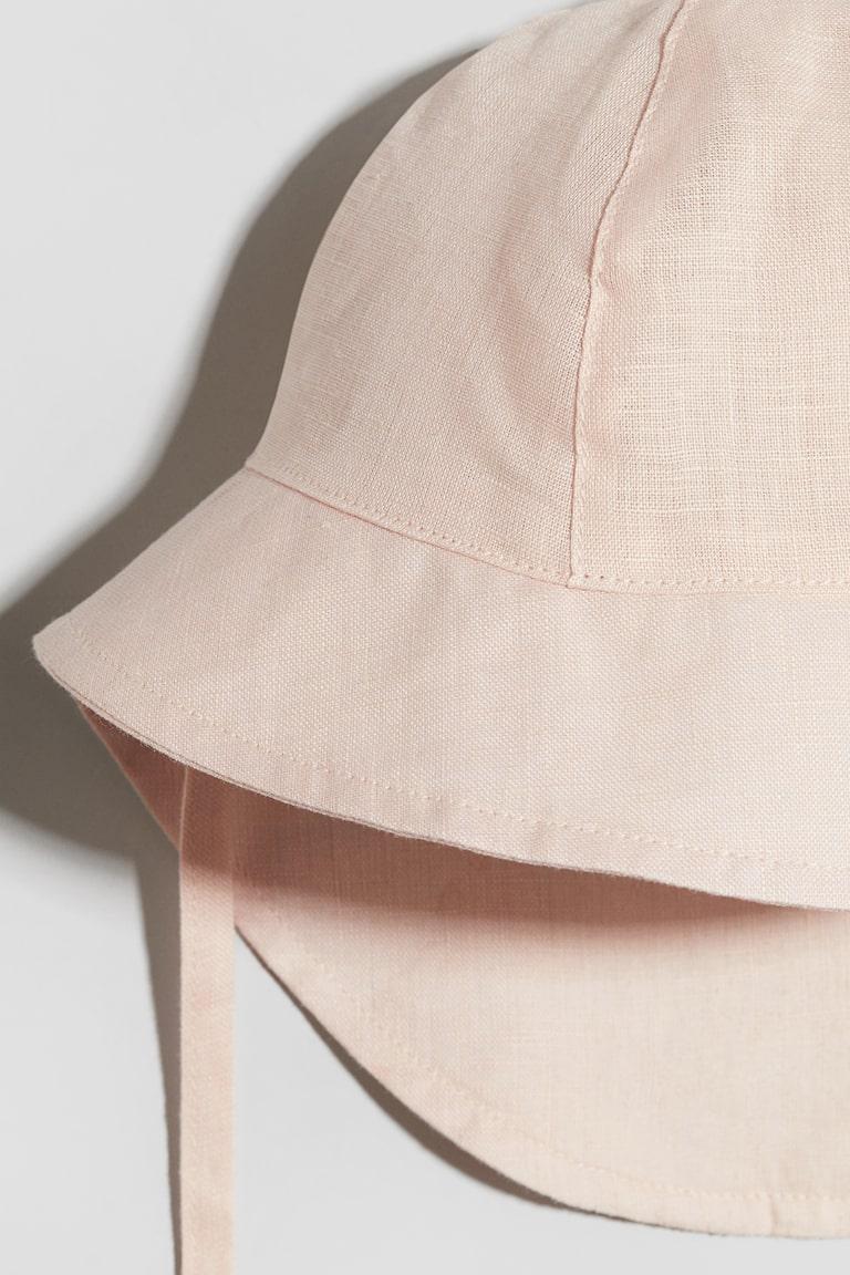 H&M Sonnenhut Aus Leinen