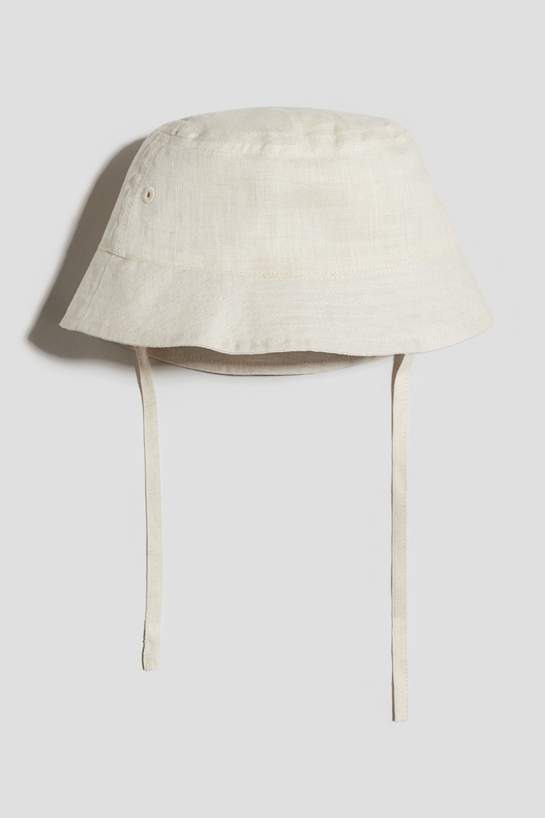 H&M Sonnenhut aus Leinen