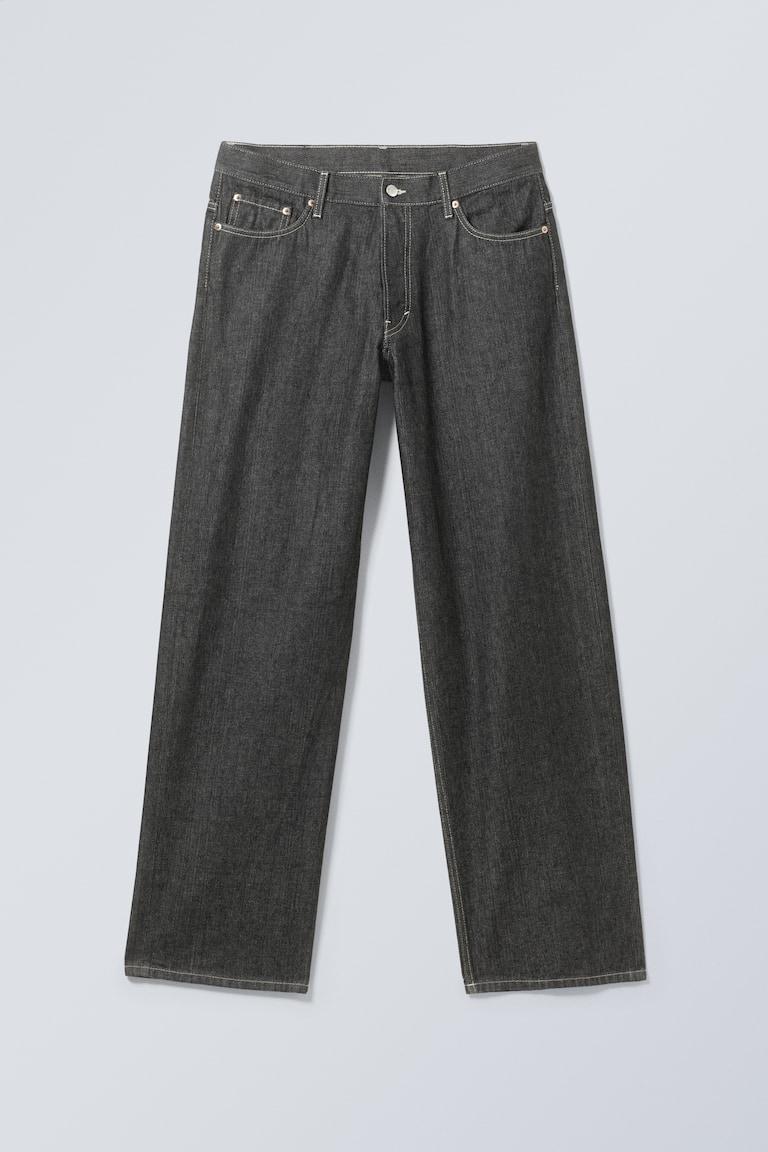 H&M Sphere Low Waist Loose Straight Leg Jeans