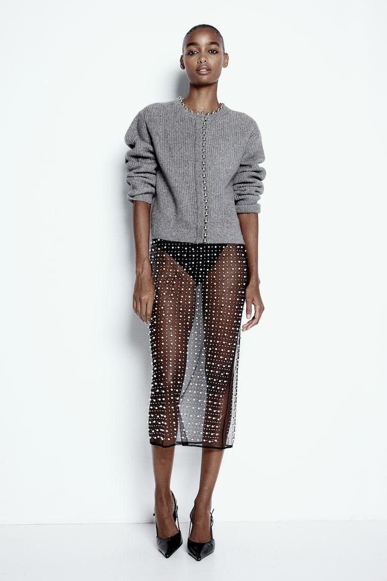 H&M Spitze Slingpumps