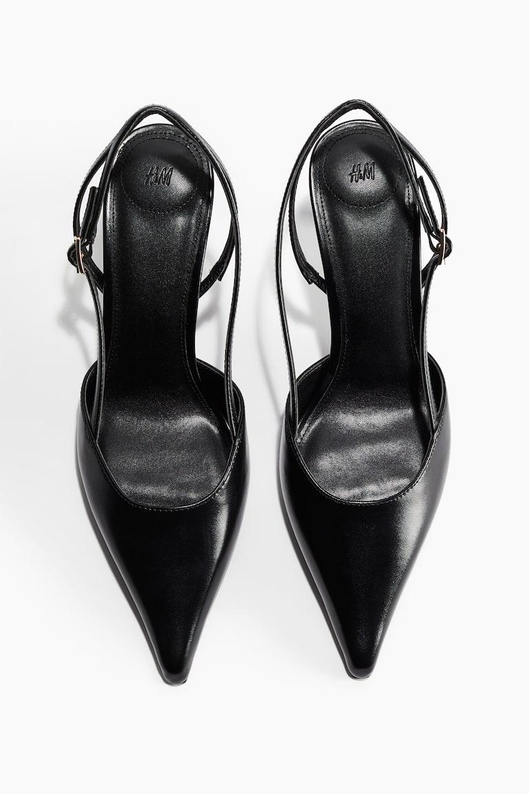 H&M Spitze Slingpumps