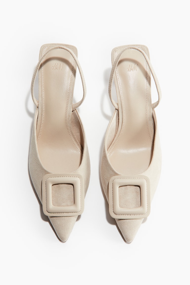 H&M Spitze Slingpumps