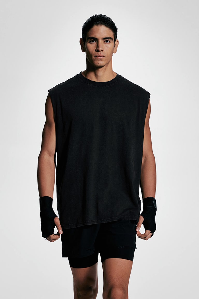 H&M Sport-Tanktop In Loose Fit