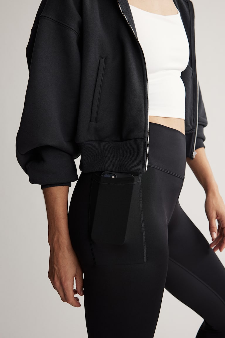 H&M Sportleggings Mit DryMove™ Und Beintaschen