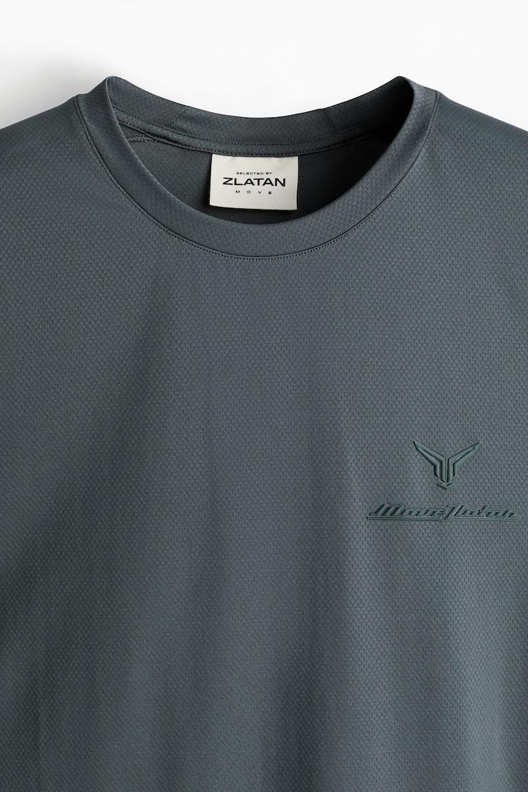 H&M Sportshirt Aus DryMove™ In Regular Fit