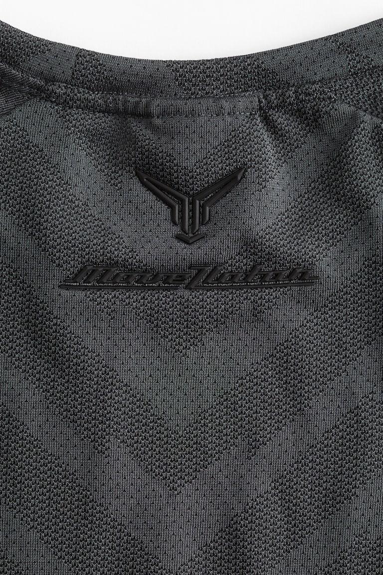 H&M Sportshirt Aus DryMove™ In Regular Fit