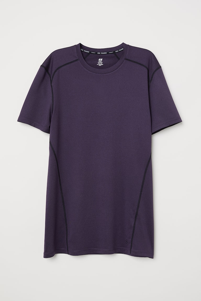 H&M Sportshirt mit DryMove™ in Muscle Fit