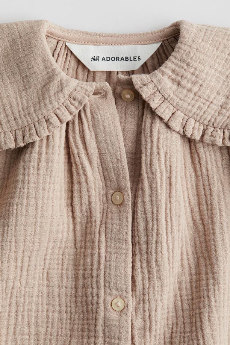 H&M Strampler Aus Baumwollmusselin