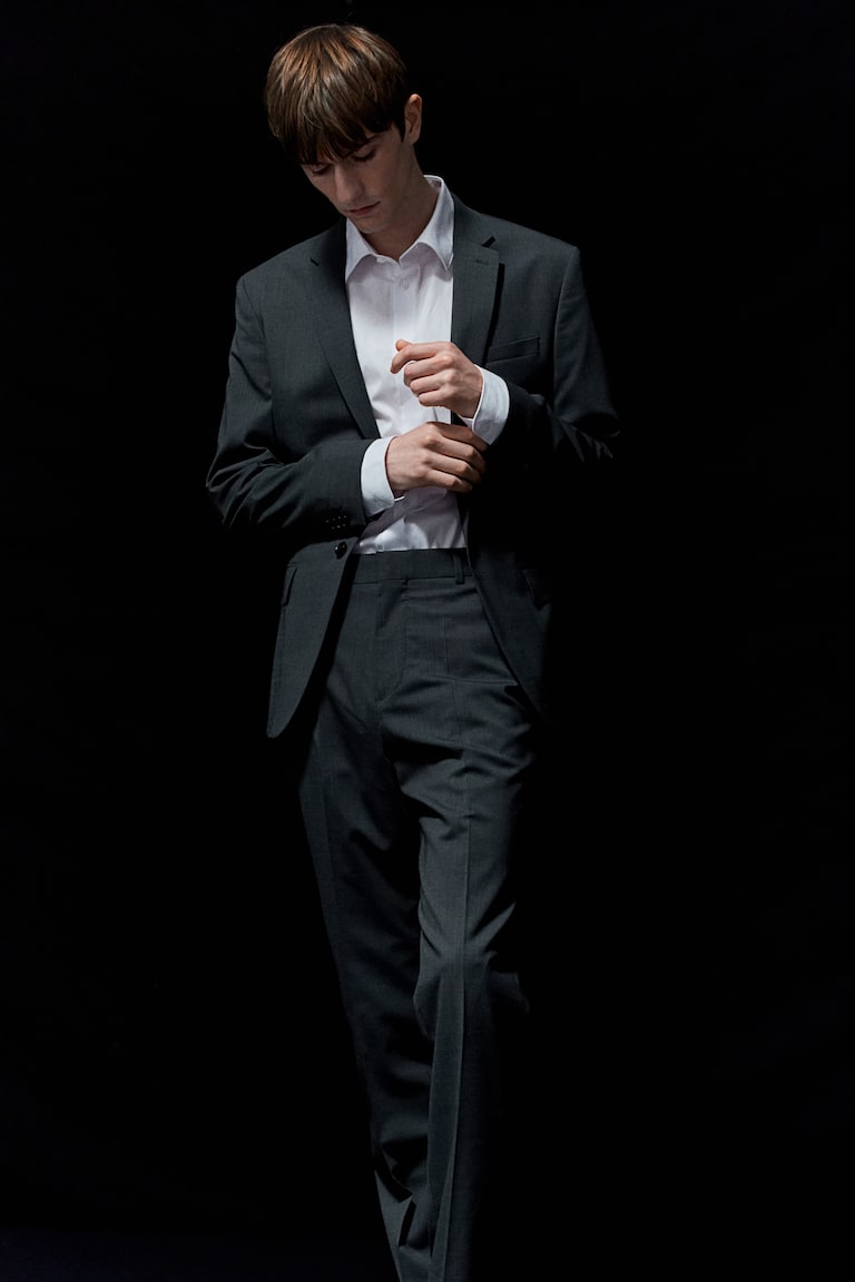 H&M Stretchiges Hemd In Slim Fit