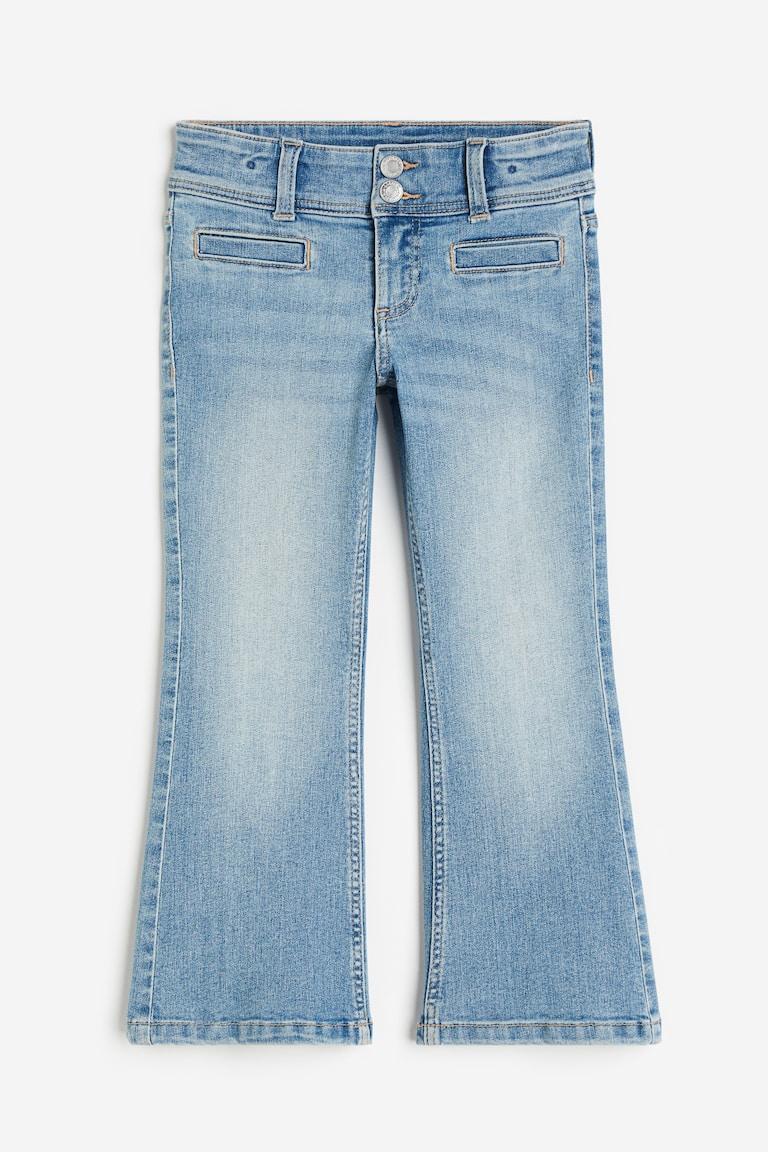 H&M Superstretch Flared Leg Jeans